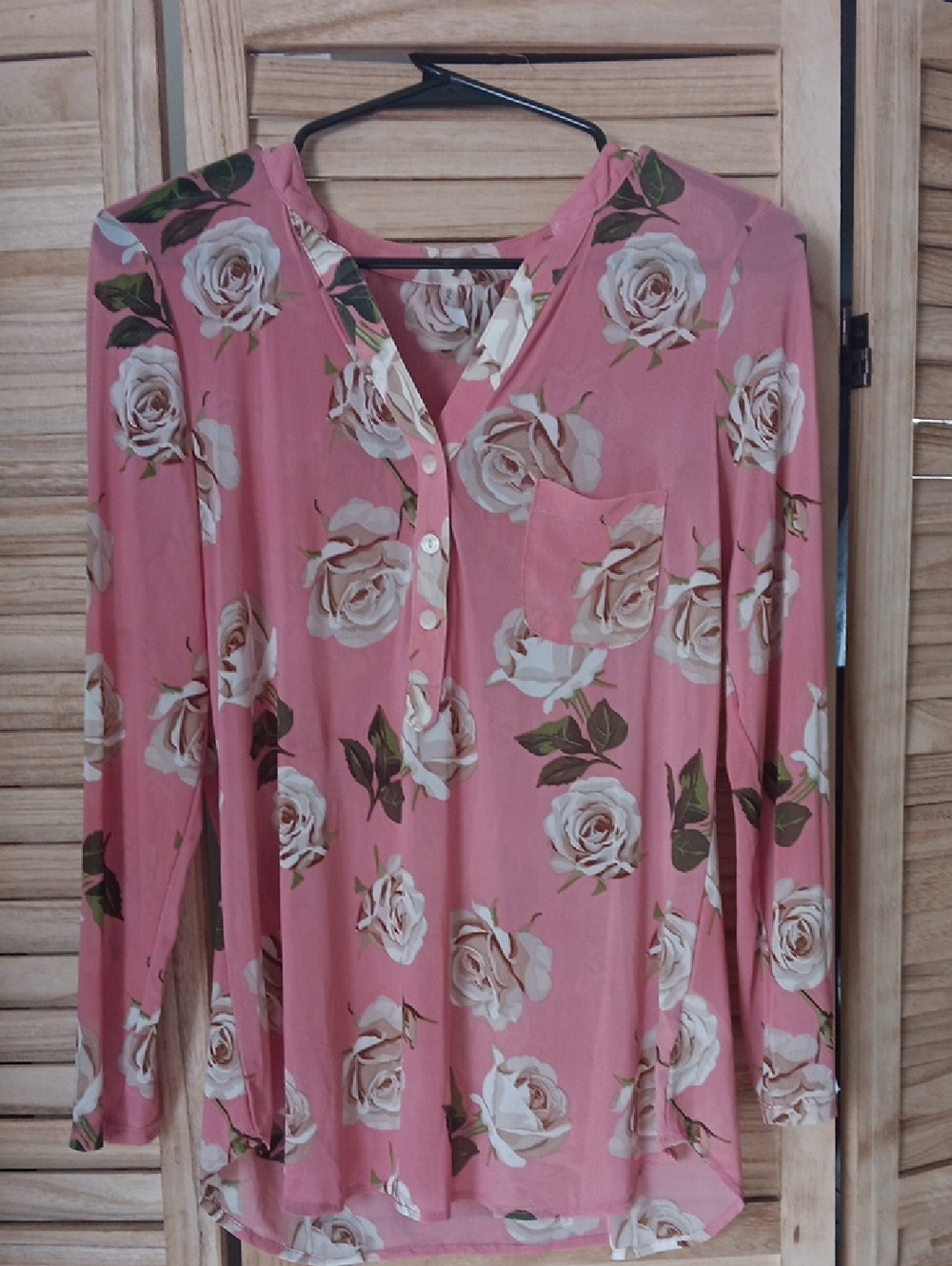 Blouse Xl Floral top tunic top